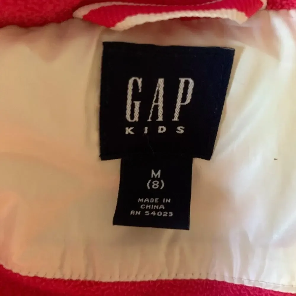 EUC Down Filled GAP Kids Girls Knee Length Winter Coat Size 8 / Medium